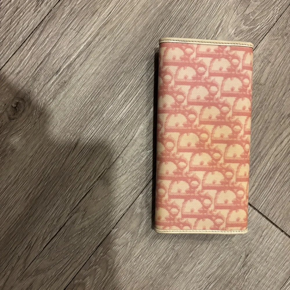 Vintage Number 2 Christian Dior Pink Trotter Wallet